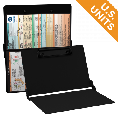 WhiteCoat Clipboard® - Blackout Medical Edition