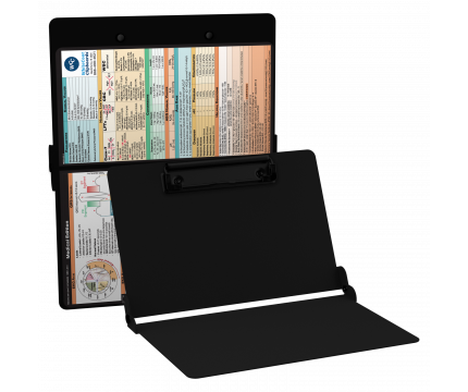 WhiteCoat Clipboard® - Blackout Medical Edition