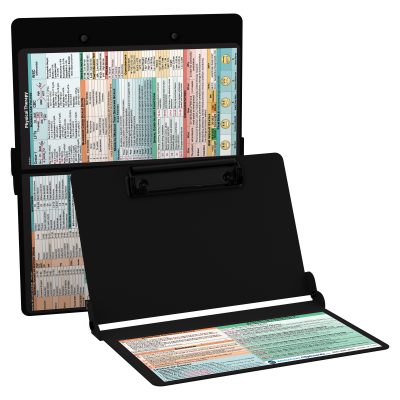 WhiteCoat Clipboard® - Blackout Physical Therapy Edition