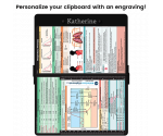 WhiteCoat Clipboard® - Blackout Respiratory Edition