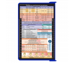 WhiteCoat Clipboard® - Blue Anesthesia Edition