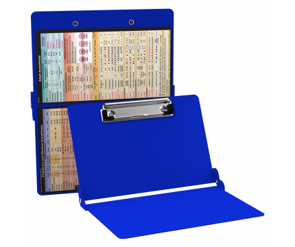 WhiteCoat Clipboard® - Blue Anesthesia Edition