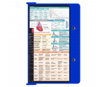WhiteCoat Clipboard® - Blue Cardiology Edition