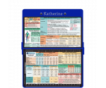 WhiteCoat Clipboard® - Blue Dietitian Edition