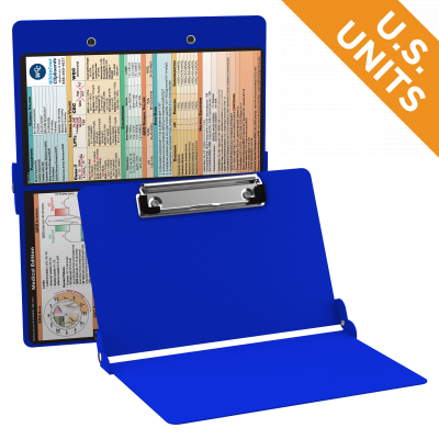 WhiteCoat Clipboard® - Blue Medical Edition