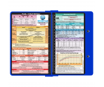 WhiteCoat Clipboard® - Blue Pediatric Infant Edition