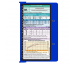 WhiteCoat Clipboard® - Blue Pediatric Infant Edition