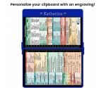 WhiteCoat Clipboard® - Blue Pharmacy Edition