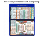 WhiteCoat Clipboard® - Blue Physical Therapy Edition