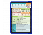 WhiteCoat Clipboard® - Blue Diagnostic Sonography Edition