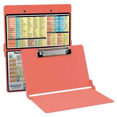 WhiteCoat Clipboard® - Coral Chemistry Edition