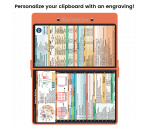 WhiteCoat Clipboard® - Coral Medical Edition