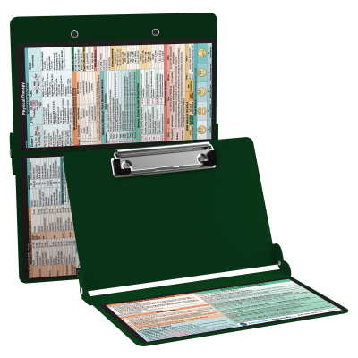 WhiteCoat Clipboard® - Green Physical Therapy Edition