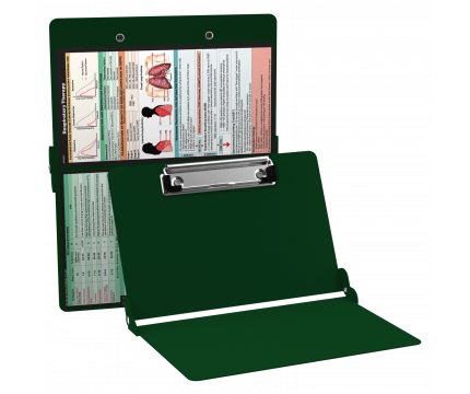 WhiteCoat Clipboard® - Green Respiratory Edition