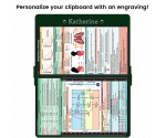 WhiteCoat Clipboard® - Green Respiratory Edition