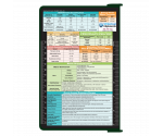 WhiteCoat Clipboard® - Green Diagnostic Sonography Edition