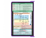 WhiteCoat Clipboard® - Lilac Respiratory Edition