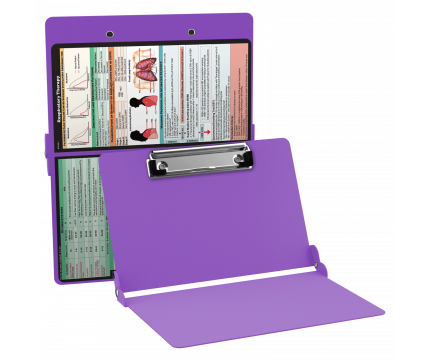 WhiteCoat Clipboard® - Lilac Respiratory Edition