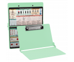 WhiteCoat Clipboard® - Mint Crime Scene Investigation Edition