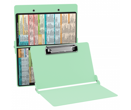 WhiteCoat Clipboard® - Mint Diagnostic Sonography Edition