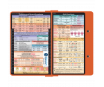 WhiteCoat Clipboard® - Orange Anesthesia Edition