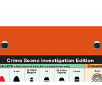 WhiteCoat Clipboard® - Orange Crime Scene Investigation Edition