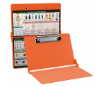 WhiteCoat Clipboard® - Orange Crime Scene Investigation Edition