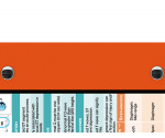 WhiteCoat Clipboard® - Orange Cardiology Edition