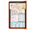 WhiteCoat Clipboard® - Orange Cardiology Edition