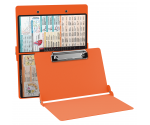 WhiteCoat Clipboard® - Orange Cardiology Edition