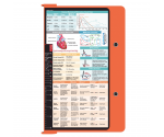 WhiteCoat Clipboard® - Orange Cardiology Edition