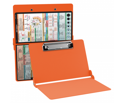 WhiteCoat Clipboard® - Orange EMT Edition