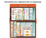 WhiteCoat Clipboard® - Orange EMT Edition