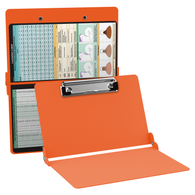 WhiteCoat Clipboard® - Orange Lactation Consultant Edition