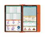 WhiteCoat Clipboard® - Orange Lactation Consultant Edition