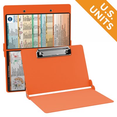 WhiteCoat Clipboard® - Orange Medical Edition
