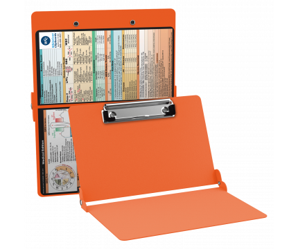 WhiteCoat Clipboard® - Orange Medical Edition