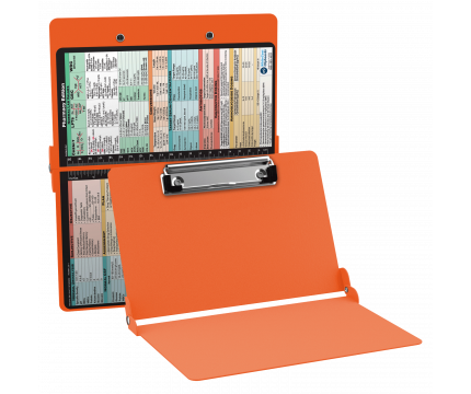 WhiteCoat Clipboard® - Orange Pharmacy Edition