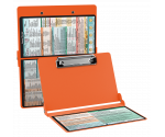 WhiteCoat Clipboard® - Orange Physical Therapy Edition