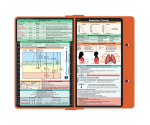 WhiteCoat Clipboard® - Orange Respiratory Edition