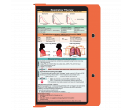 WhiteCoat Clipboard® - Orange Respiratory Edition