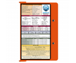 WhiteCoat Clipboard® - Orange Edición Médica