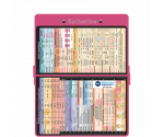 WhiteCoat Clipboard® - Pink Anesthesia Edition