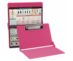WhiteCoat Clipboard® - Pink Crime Scene Investigation Edition