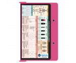 WhiteCoat Clipboard® - Pink Crime Scene Investigation Edition