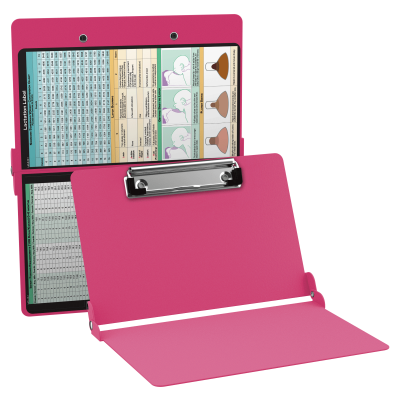 WhiteCoat Clipboard® - Pink Lactation Consultant Edition