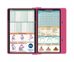 WhiteCoat Clipboard® - Pink Lactation Consultant Edition