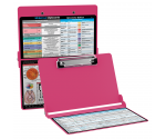 WhiteCoat Clipboard® - Pink Optometry Edition