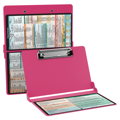 WhiteCoat Clipboard® - Pink Physical Therapy Edition