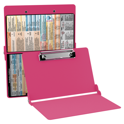 WhiteCoat Clipboard® - Pink Podiatry Edition